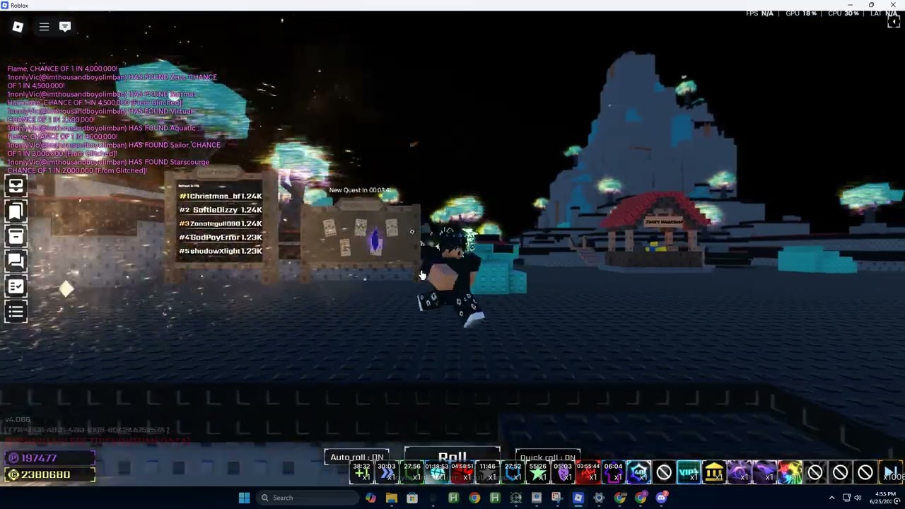 Glitch Biome Spawning While im in The Limbo | Sol's RNG