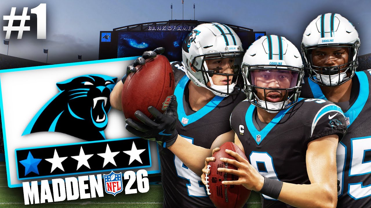 Начинаем перестройку! Madden 26 Carolina Panthers Franchise Ep. 1