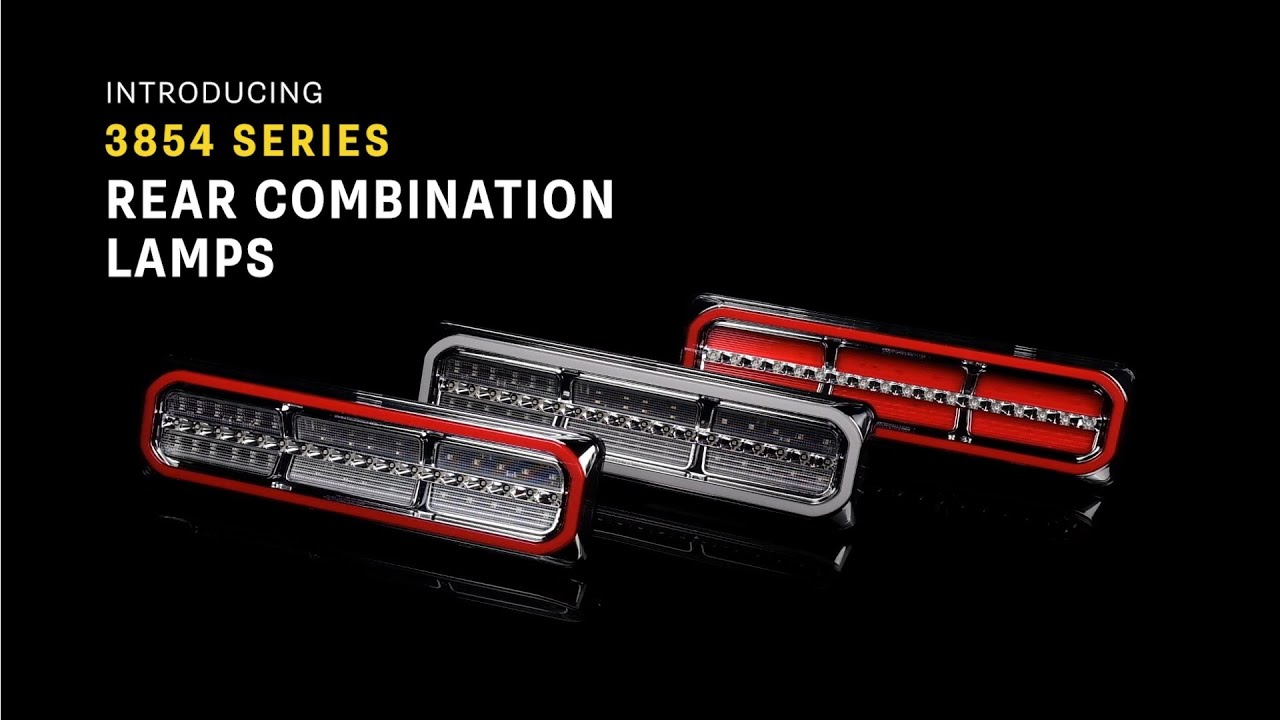 LED Autolamps - 3854 SERIES: REAR COMBINATION LAMPS
