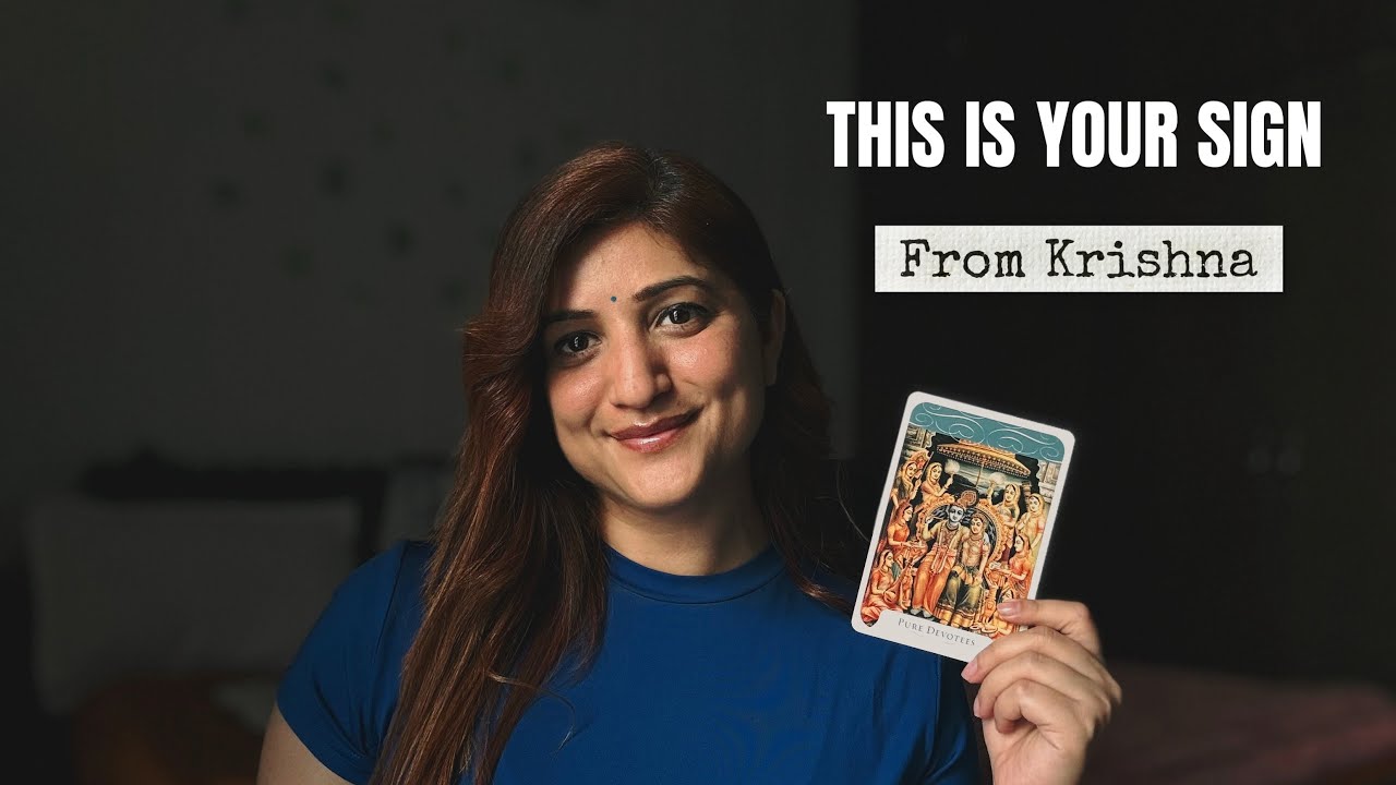 Krishna’s message for you through the wisdom of the Bhagavad Gita. ✨