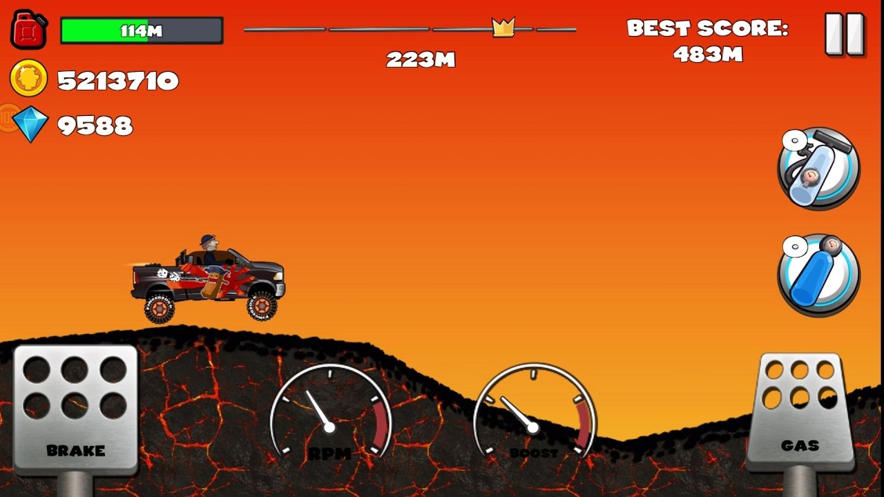 Hill Climb Racing New Record 🛻New Challanges #viral #shorts #hcr #hillclimbracing #hcr2 #live