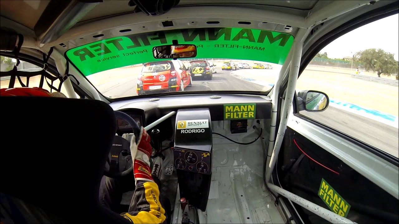 CLIO CUP Spain-Mikel Azkona OnBoard-JARAMA Part1