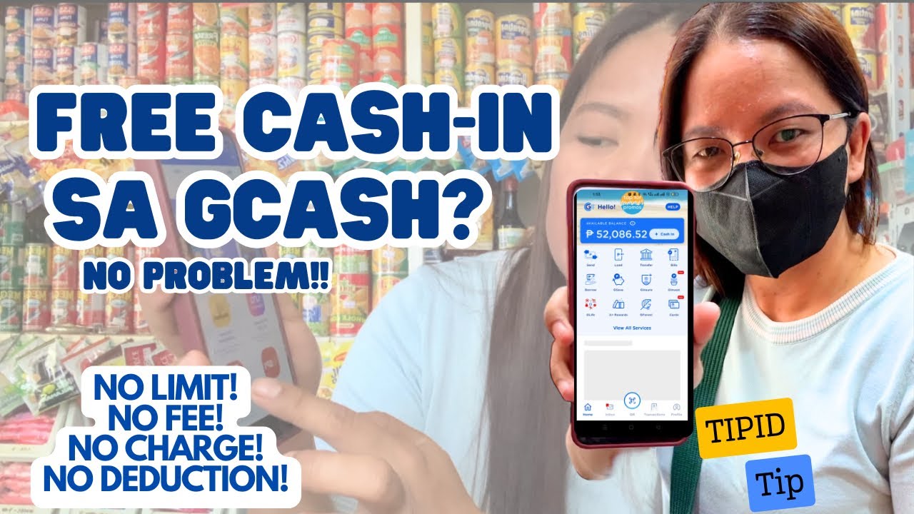 Free Cash-in sa Gcash ✅No Fee✅No Charge✅No Deduction