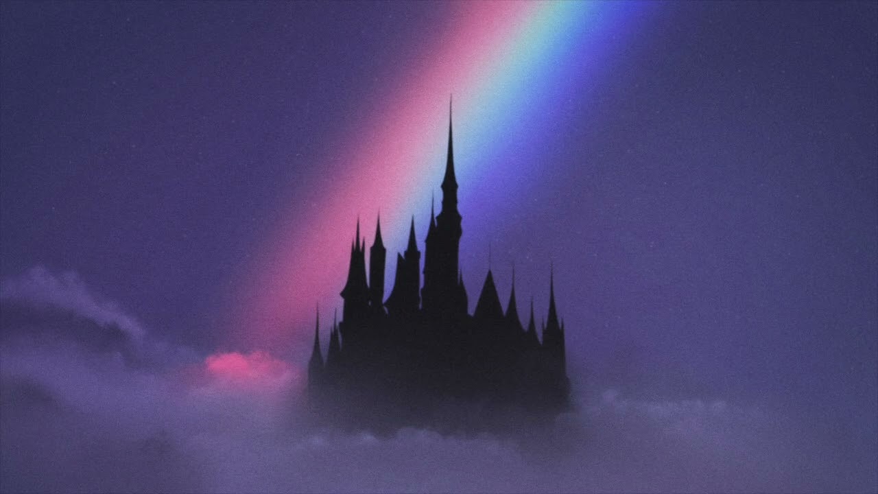 this floating dark fantasy castle appears after you fall asleep.
