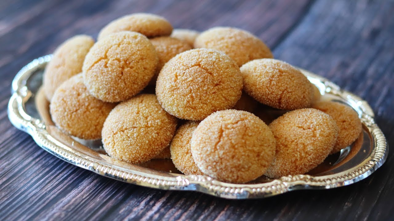 Semolina Cookies - غريبة السميد