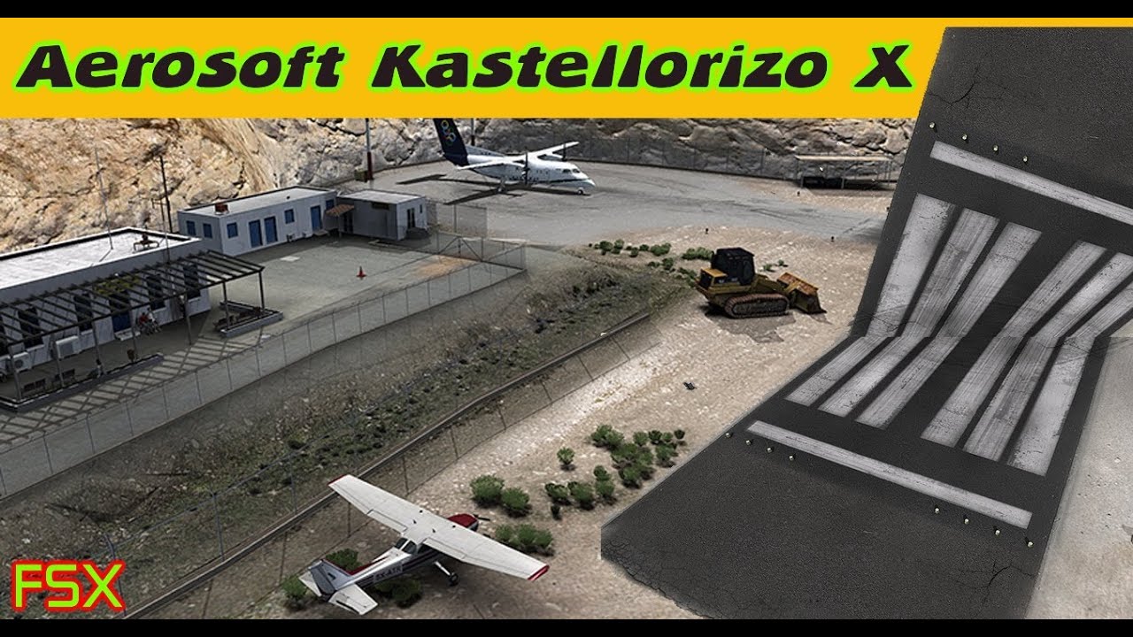 Aerosoft Kastellorizo X Scenery Details FSX HD