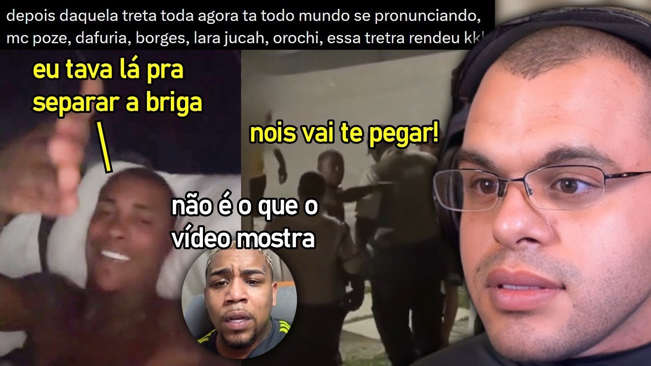 MC POZE SE DEFENDE DAS ACUSAÇÕES, BORGES DESMENTE, MAIS ENVOLVIDOS APARECEM E TRETA AUMENTA