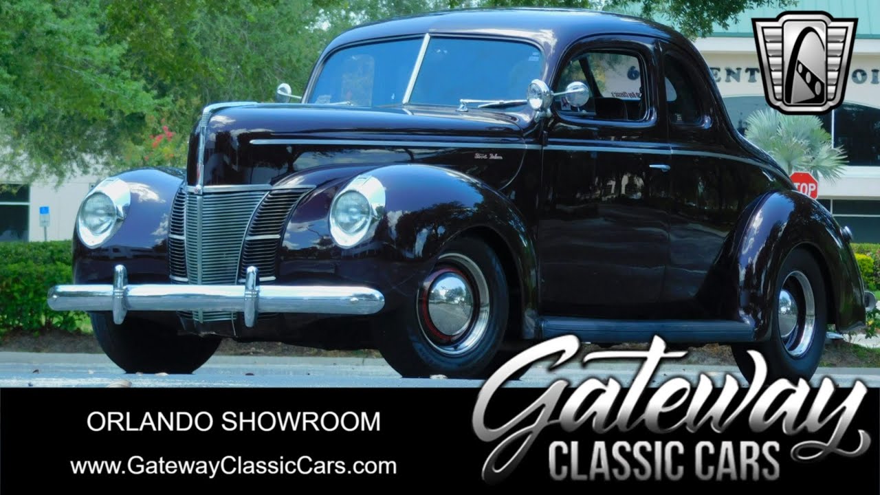 1940 Ford Coupe For Sale at Gateway Classic Cars - Orlando Stock #2456