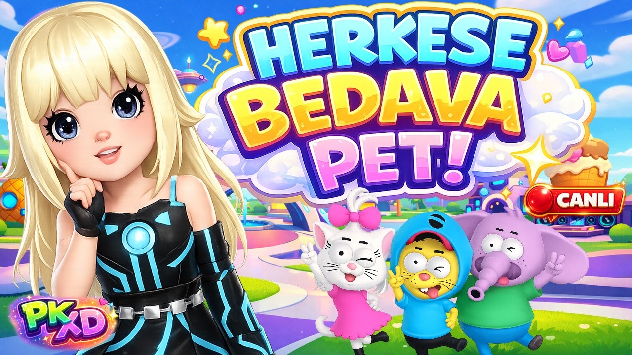 🎁 PKXD CANLI! KRAL ŞAKİR PET DAĞITIMI 💛 ŞANSINI DENE!