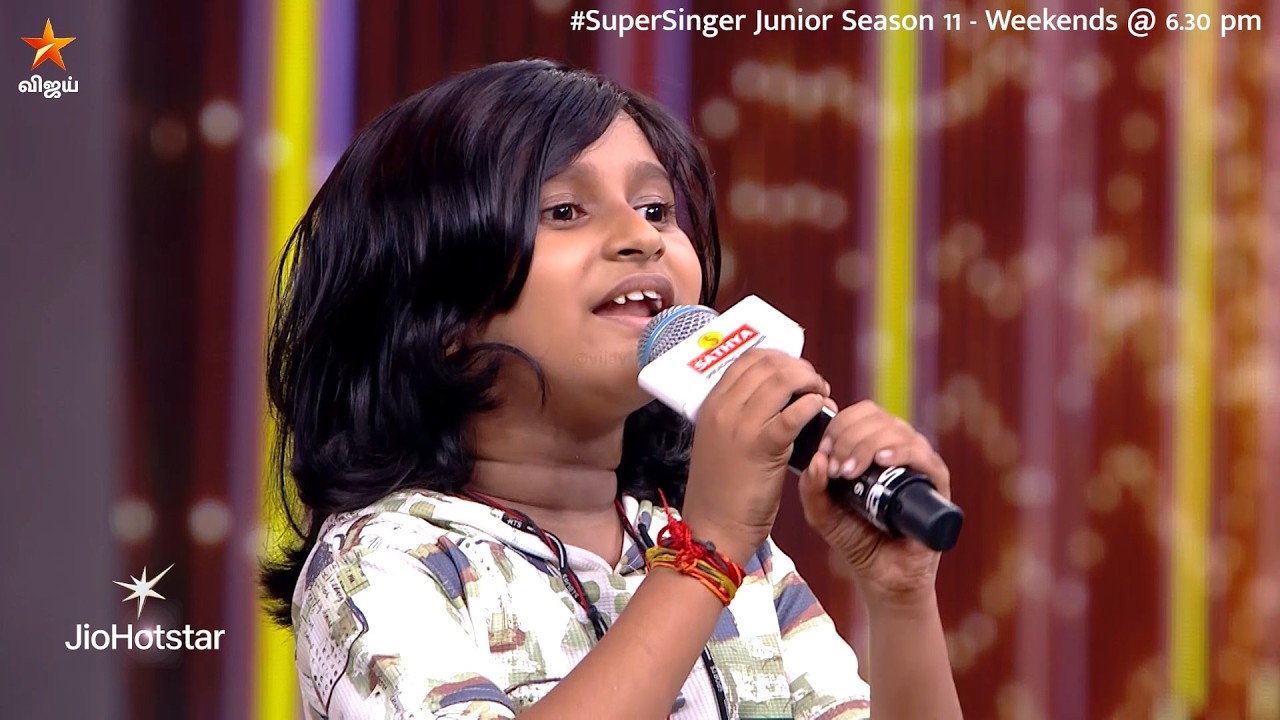மேடையை energy-யில் அதிர வைத்த performance 🔥😍 Illuminati song by #Aryan ❤️&zwj;🔥 | Super Singer Junior 11