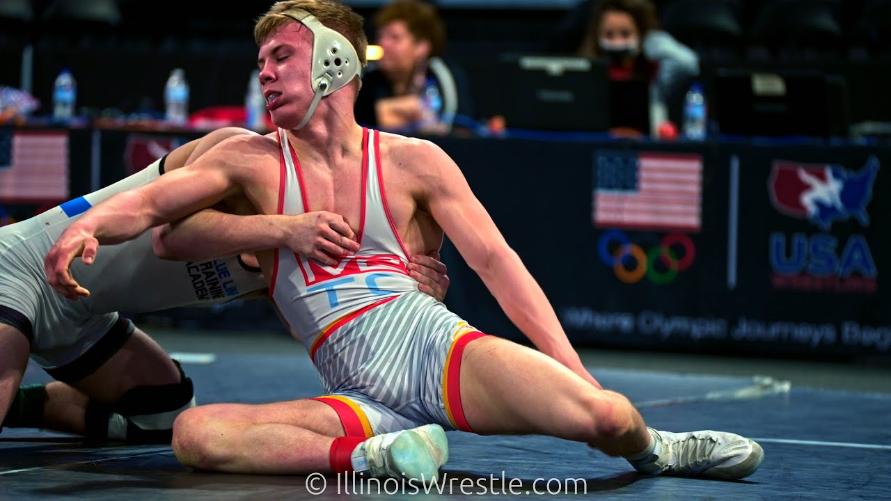 132 – Kole Brower {G} of Moline IL vs. Pierson Manville {R} of State College PA