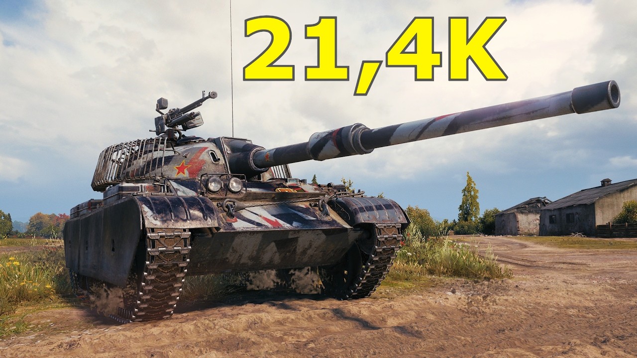 World of Tanks WZ-132-1 - 21,4K Spot Damage