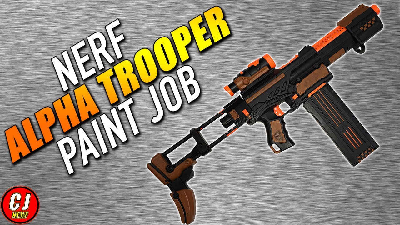 Nerf Alpha Trooper Paint Job
