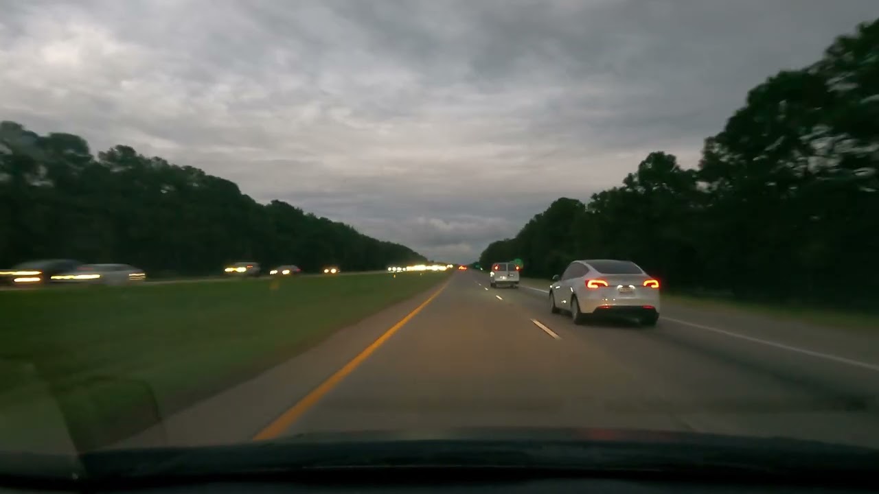 Evening Drive, Park Circle, i-526, Don Holt Bridge over the Cooper River -- South Carolina 🚗