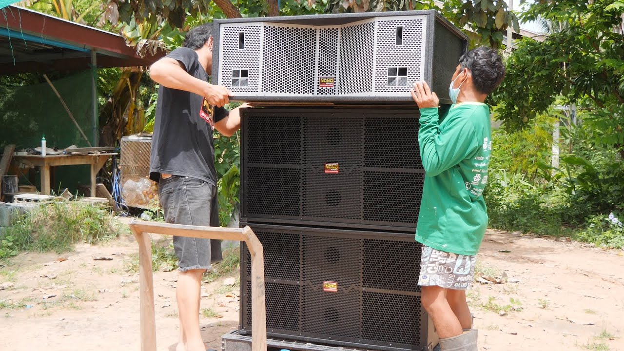 WBOX MINI single 18 inch subwoofer test box