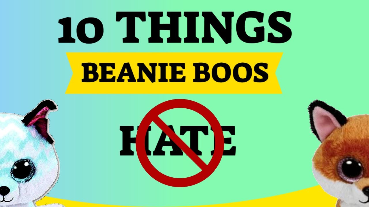 10 Things Beanie Boos Hate