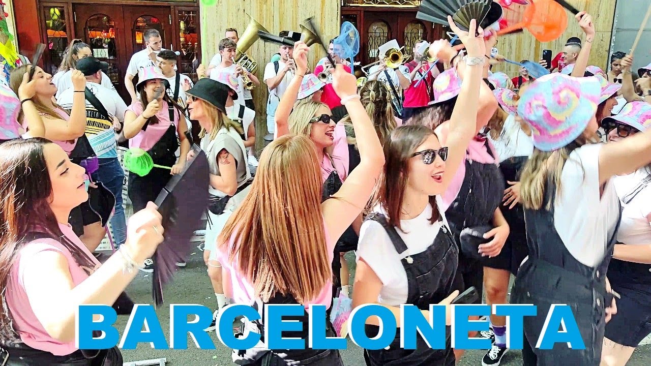 Barceloneta Cors Muts 2023 - Coros de la Barceloneta - Barcelona 4K