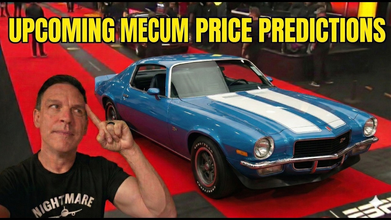 Glendale Mecum: I Already Know What Some of These Cars Will Sell For