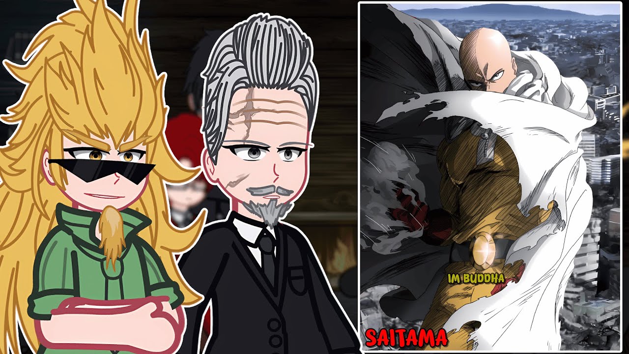 Solo Leveling react to Saitama as new S-Rank | One Punch Man | - GC
