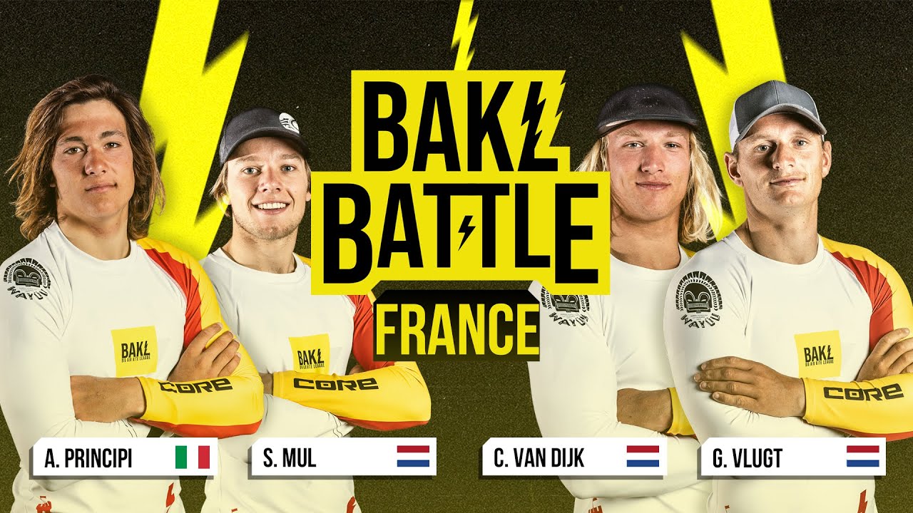 Big Air Kiters BATTLE IT OUT for €2,000 in 45 knots!