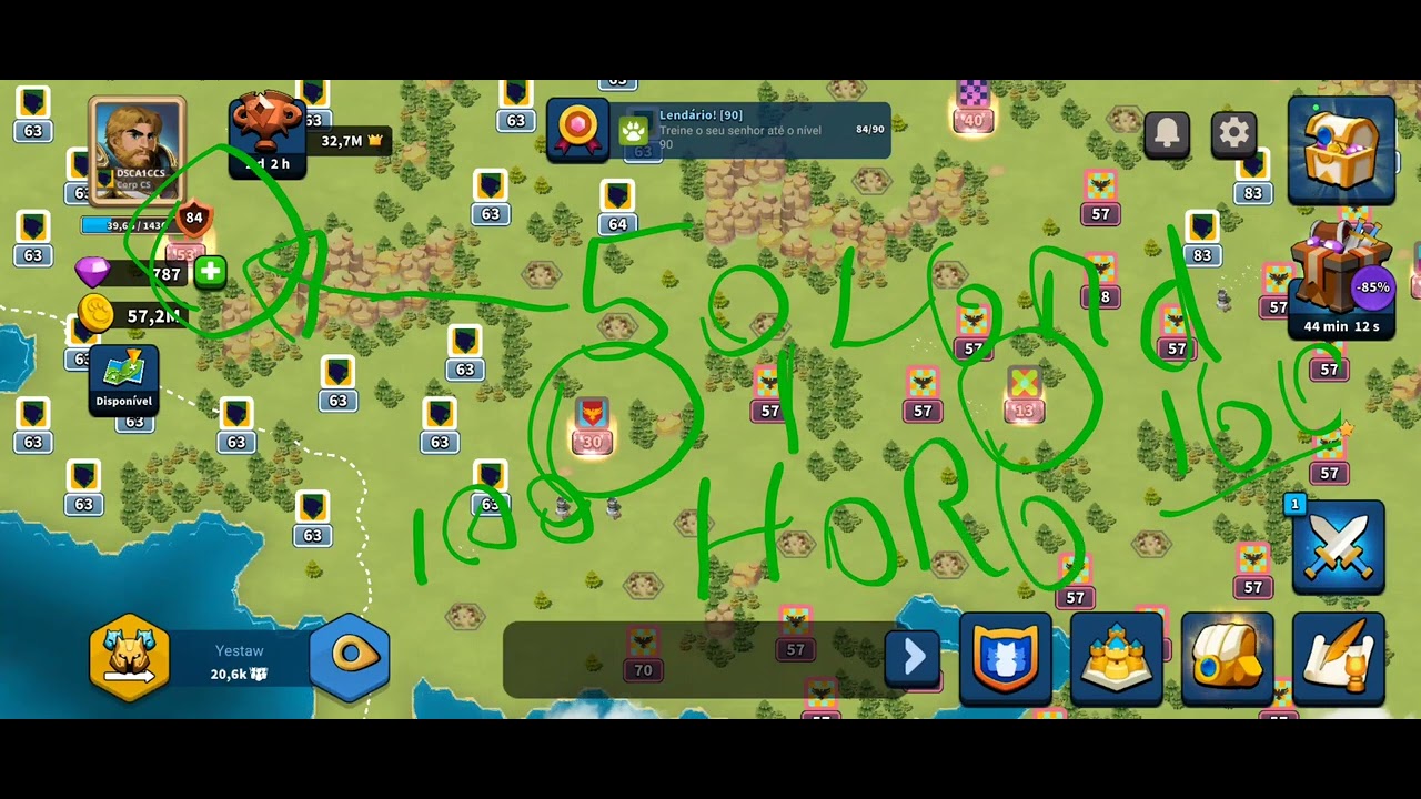 Million Lords: farmar com aliados igual comunistas onde só o crescimento deles importa.