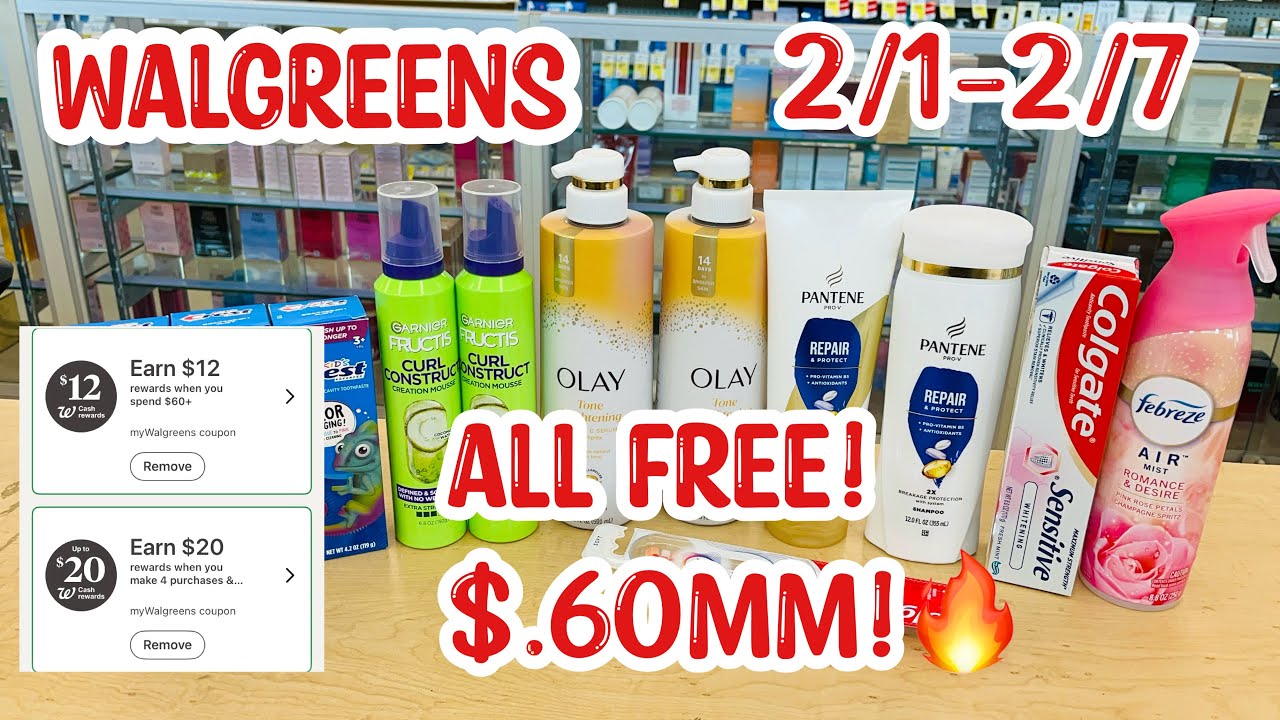 Покупки в Walgreens || Всё бесплатно и заработок 0,60 $ || 1-7 февраля || Использование WC для оп...