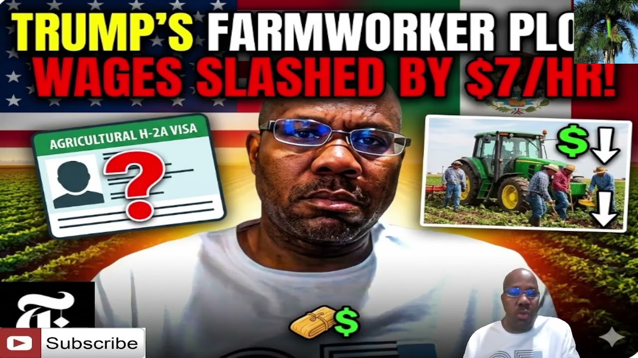 Trump Koupe Salè Travayè Agrikòl yo. Sou 415000 job Selman 182 Ameriken Aplike