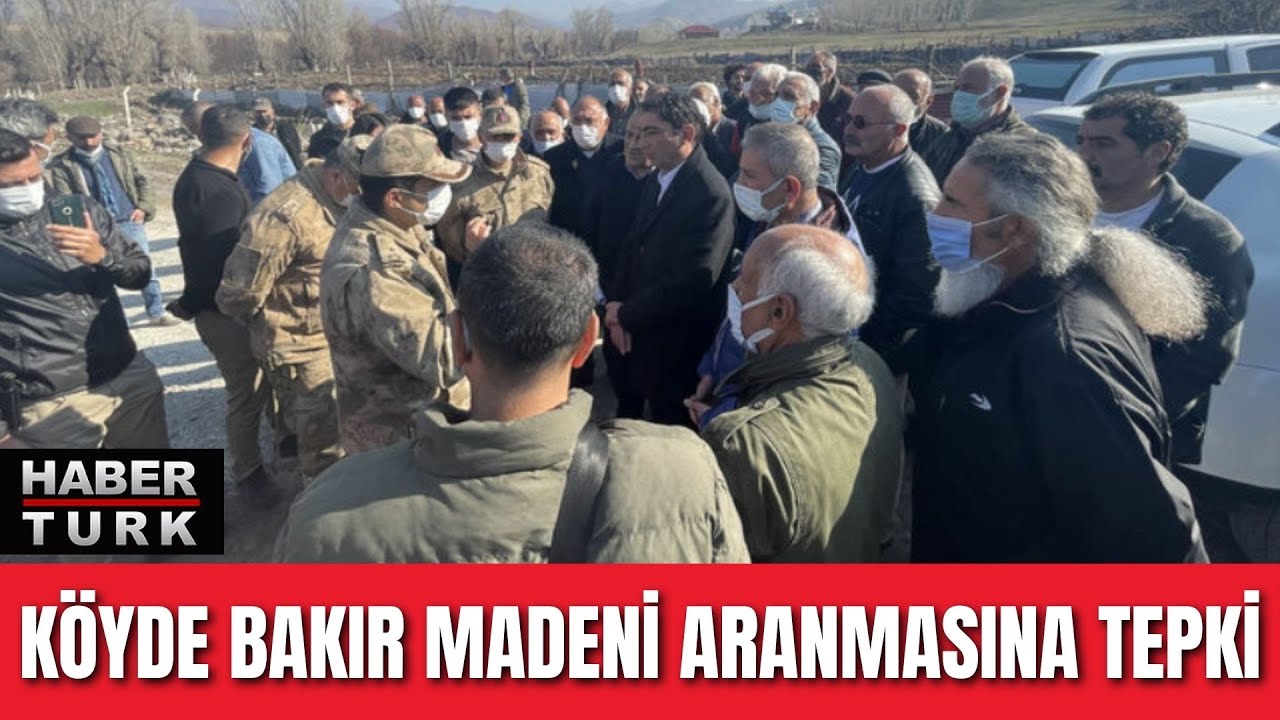 Tunceli'de köylülerin bakır madeni tepkisi