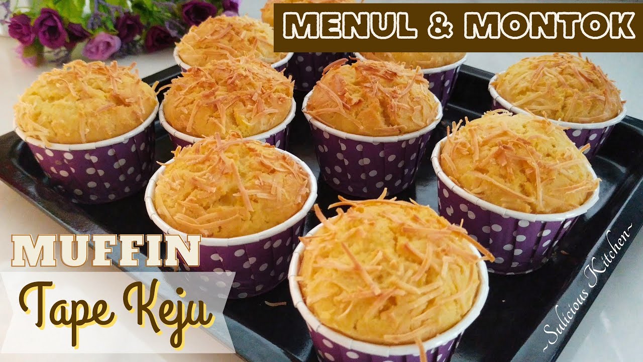 Punya Tape Singkong Seuprit, Jadi Cemilan Super Mantap | MUFFIN TAPE KEJU