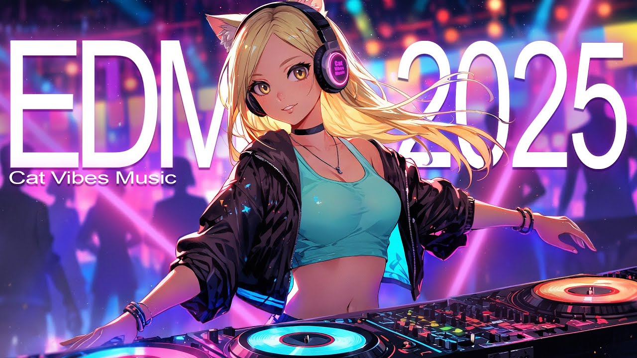 Alone in Tokyo – Night EDM 2025 🌃🎶 | Anime DJ Club Vibes