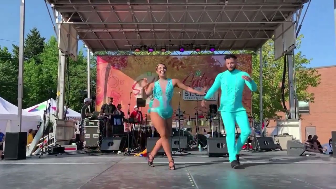 Salsa Caleña performance at Salsa on St. Clair - July 9th/2022 - Toronto