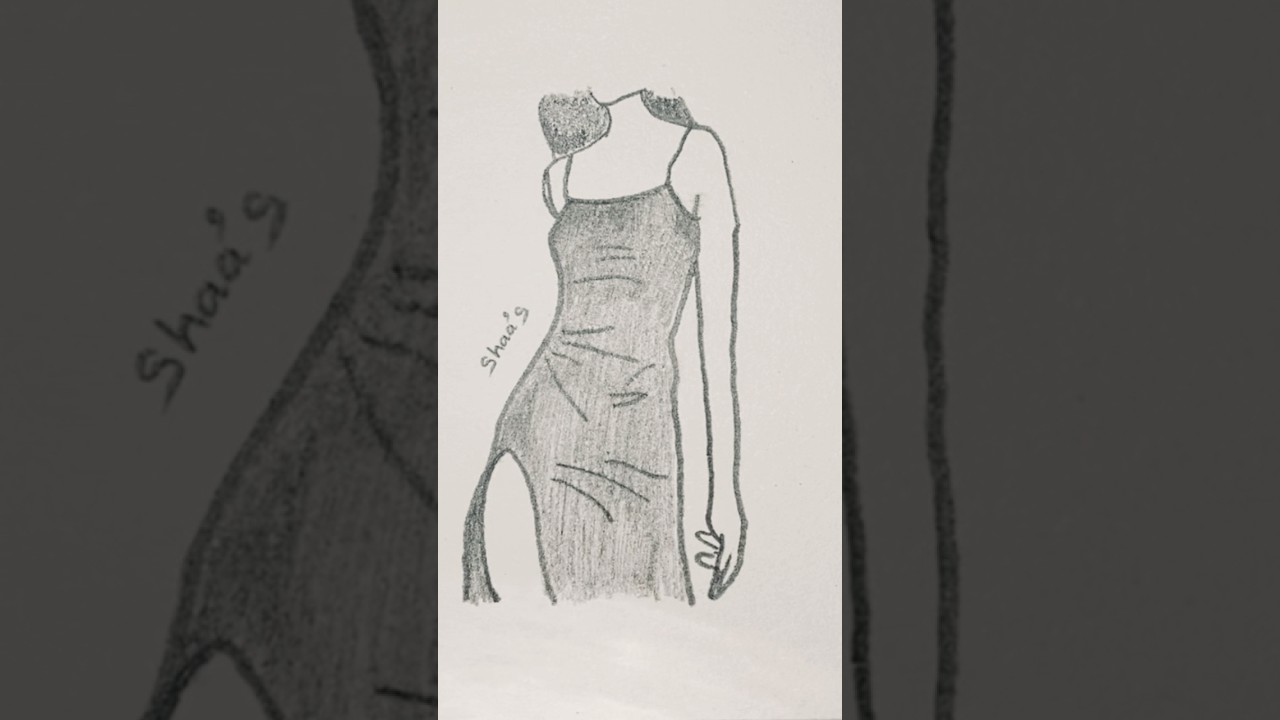 Monica Drawing ✍️✨ | Stylish Girl Pencil Art #Shorts #art #viral