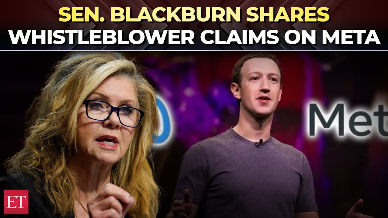 'Preying on children...': Blackburn shares concerning whistleblower allegations on Zuckerberg's Meta