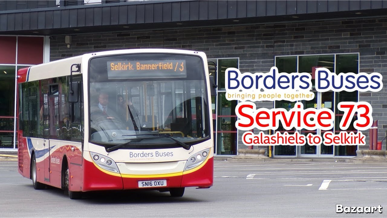 *URV* Borders Buses Service 73 Galashiels to Selkirk • E200 11612 SN16OXU • FRV 16/7/25