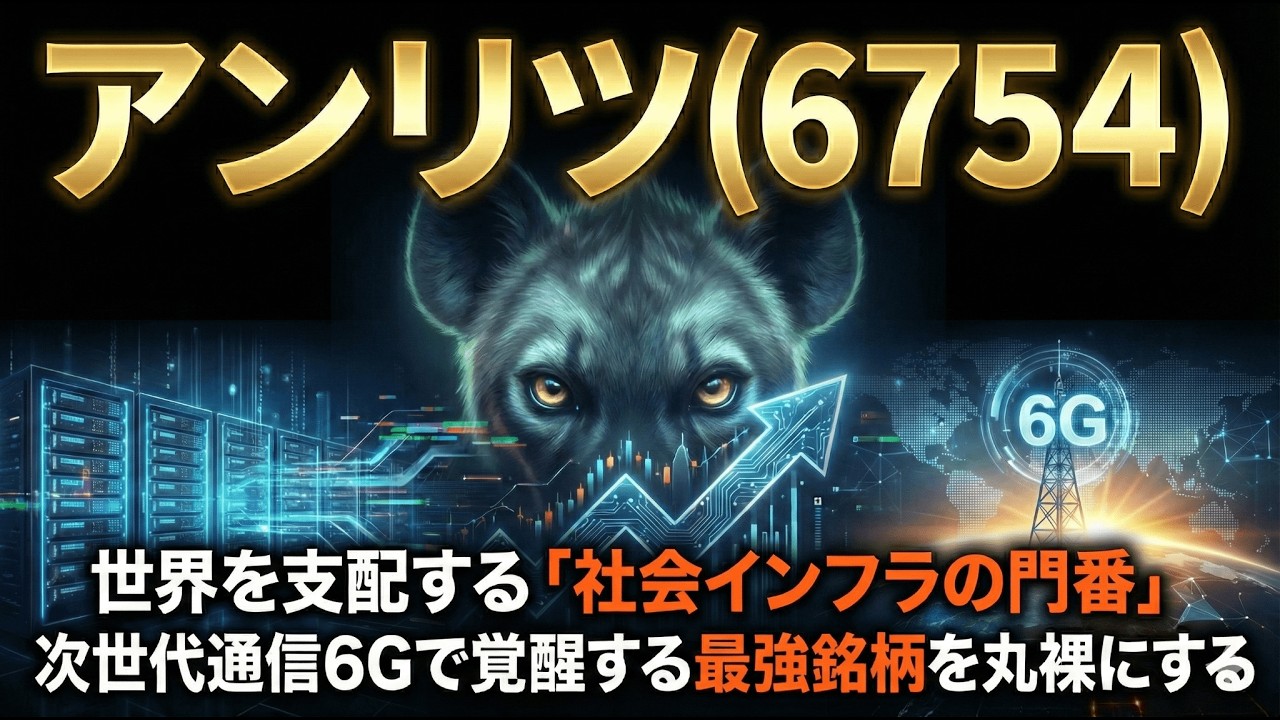 【株式投資銘柄分析】アンリツ(6754)受注残423億円の衝撃！売上横ばいでも利益が爆増する「絶対的インフラ株」の全貌