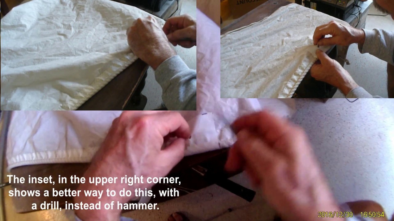 Mainsail: Add Slugs Grommets and Shackles