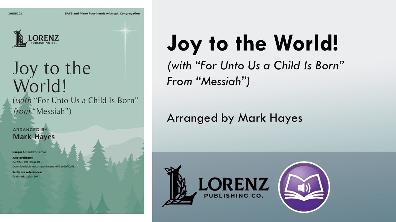 Joy to the World! (SATB) - Mark Hayes