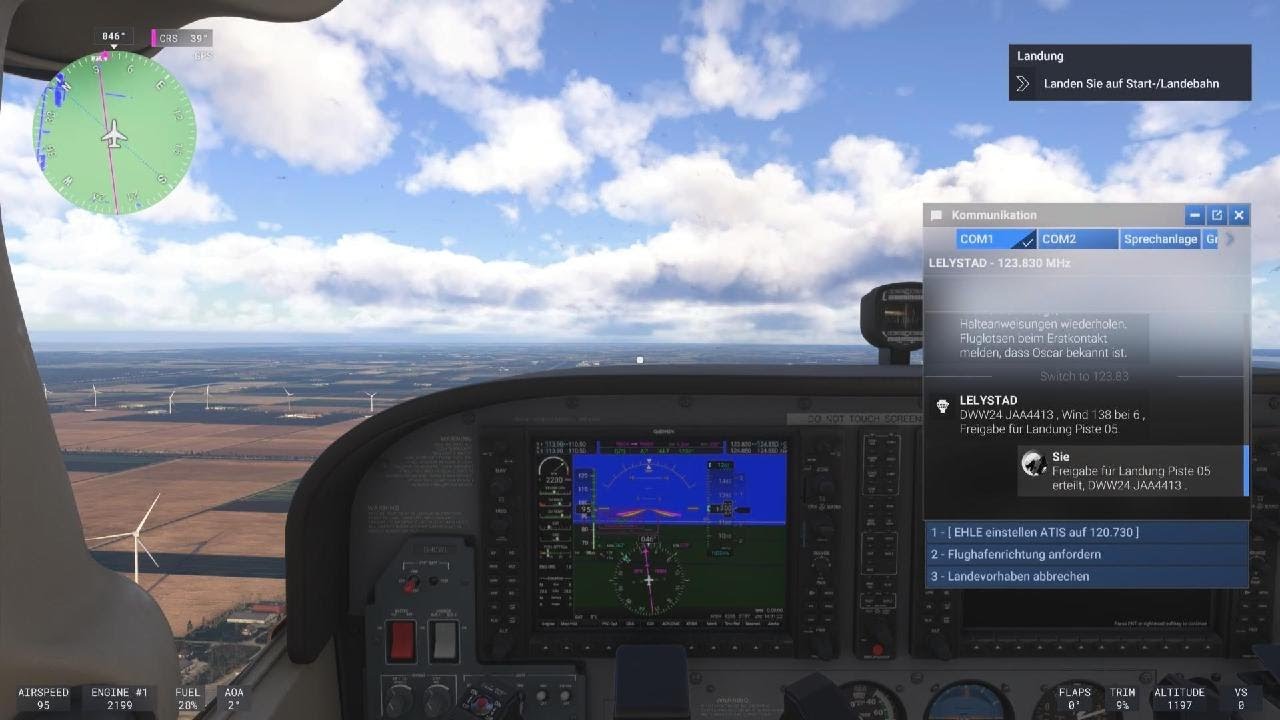 Endlich mal wieder ein schöner Flug!