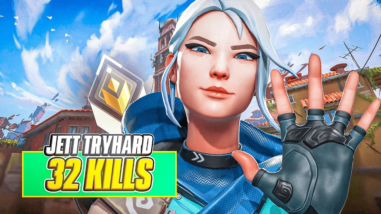 VOILÀ À QUOI RESSEMBLE UNE JETT AGRESSIVE NIVEAU RADIANT ! (32 KILLS)