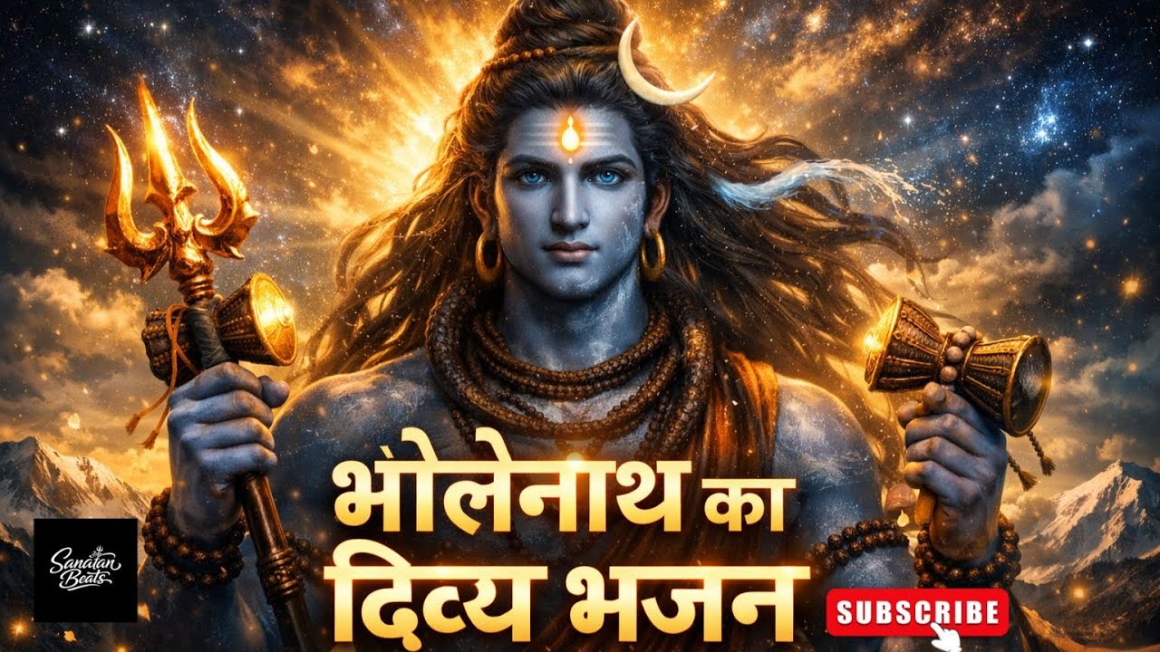 भोलेनाथ का दिव्य भजन 🙏 | Powerful Shiv Bhajan 2026 | Peace & Positive Energy#omnamahshivaybhajan