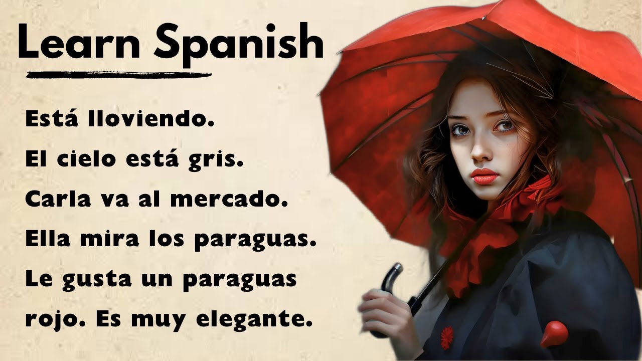 Learn SPANISH with this SIMPLE STORY  |  Level 1 ⭐