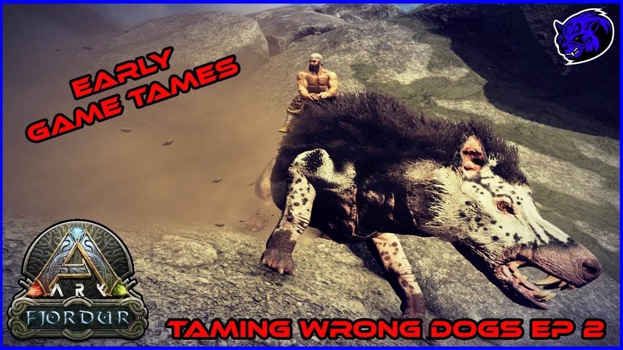 TAMING THE WRONG DOGS Ep 2 Se. 2 | FJORDUR | #arksurvivalevolved