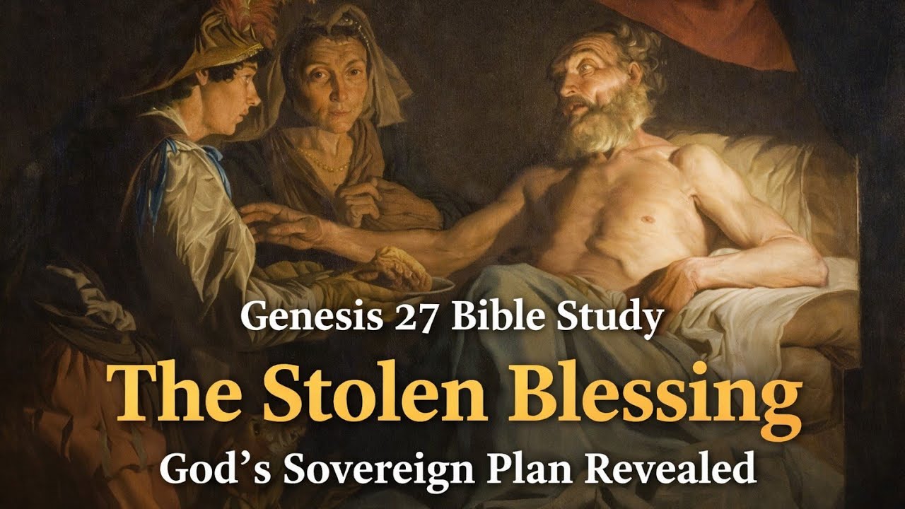 Genesis 27 Bible Study | The Stolen Blessing & God’s Sovereign Plan (KJV Deep Study)
