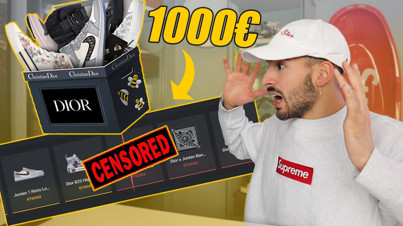 1.000€ MYSTERY BOX HYPE ONLINE: HO VINTO DIOR x ....!! *HYPE*
