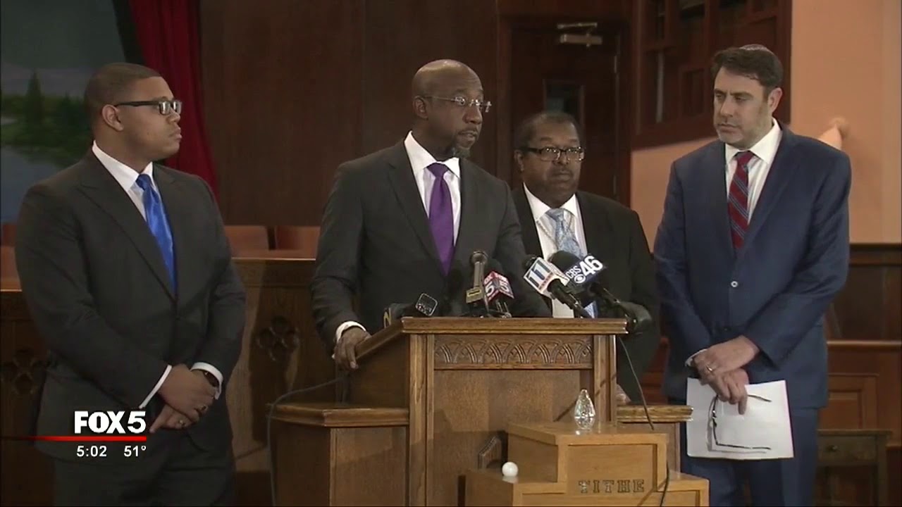 Rev  Warnock responds to President Trump's statement