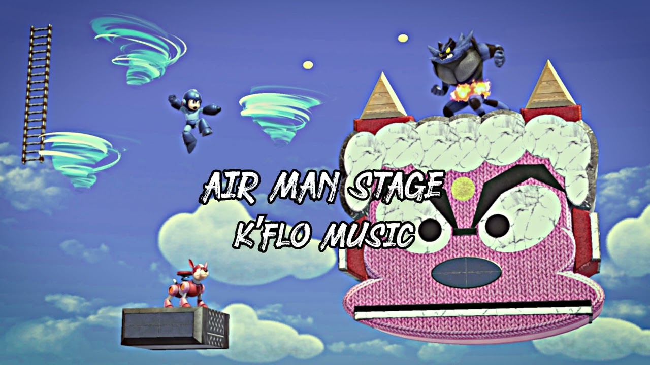 [Remix] Air Man Stage- Megaman x Smash Bros