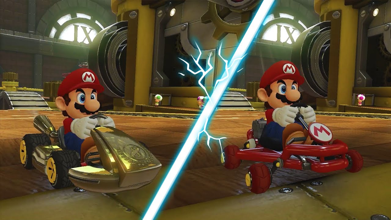 Mario Kart 8 Deluxe - Lighting Cup 200cc (2 Players)