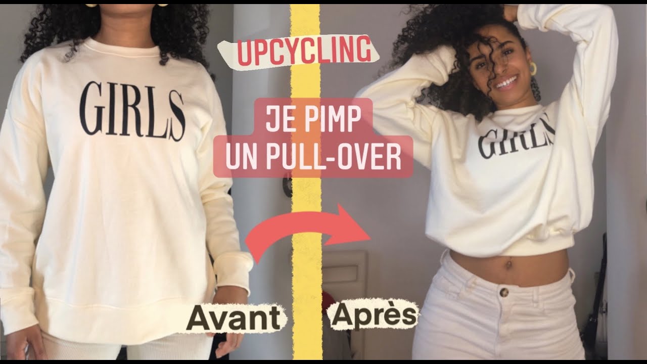 Upcycling : je donne une american touch a mon pull !