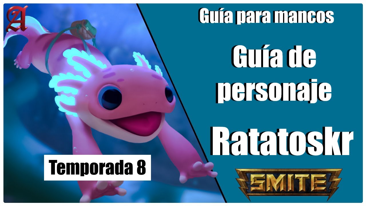 SMITE season 8 | GUÍA PARA MANCOS  #41 | COMO JUGAR CON RATATOSKR 🐭
