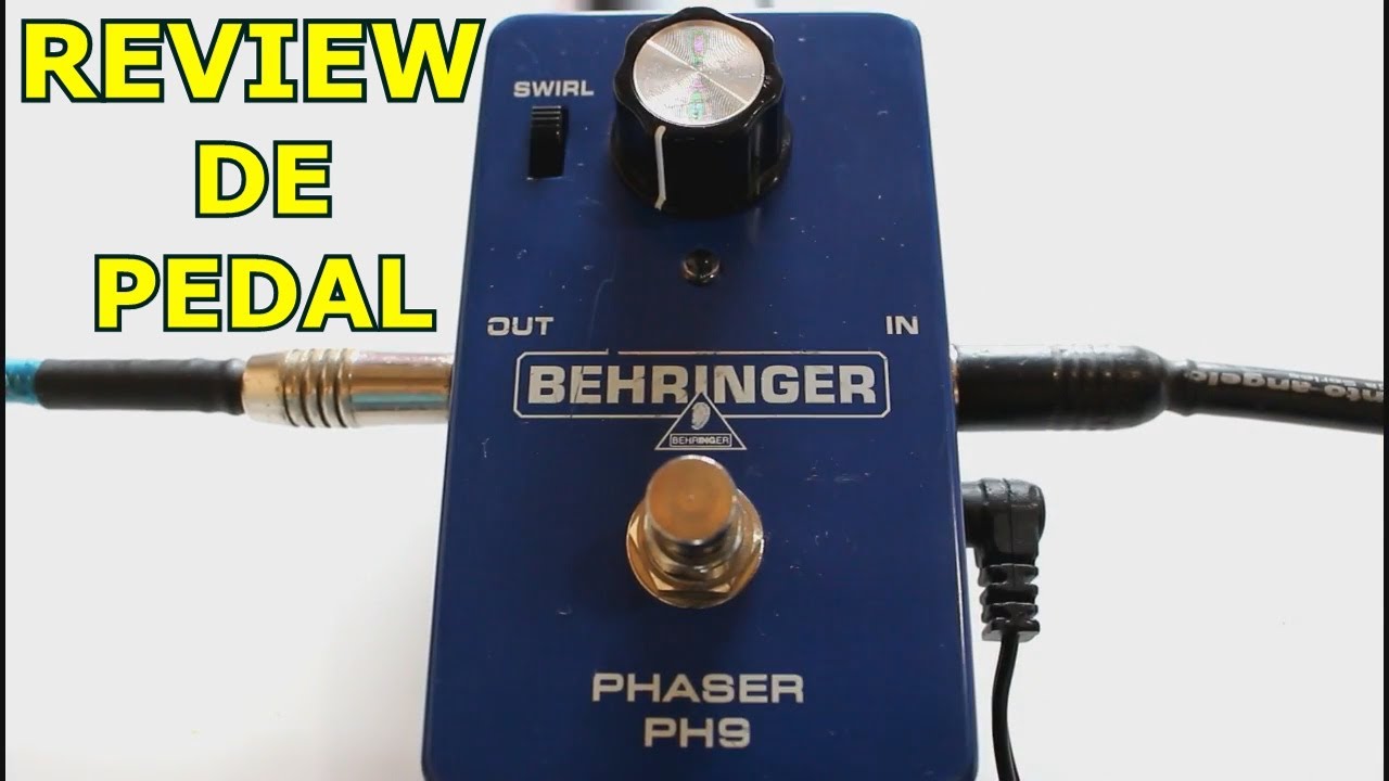 Review Phaser Behringer PH9 - Pedal de Guitarra